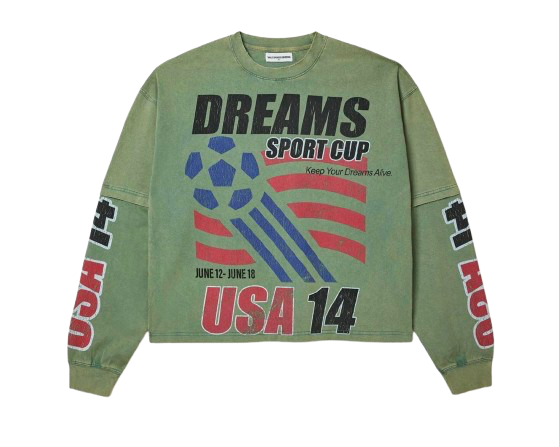 Vale USA 14 Green Long sleeve