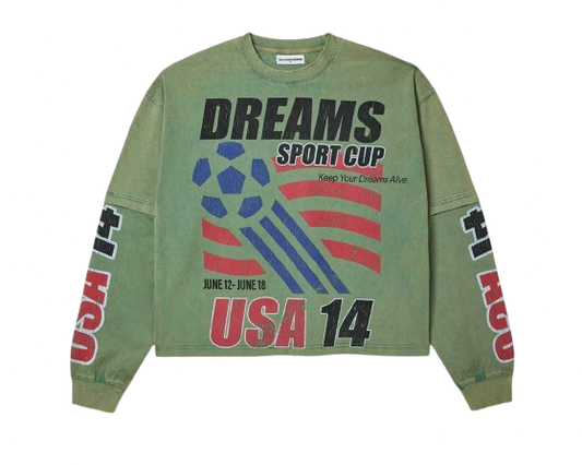 Vale USA 14 Green Long sleeve