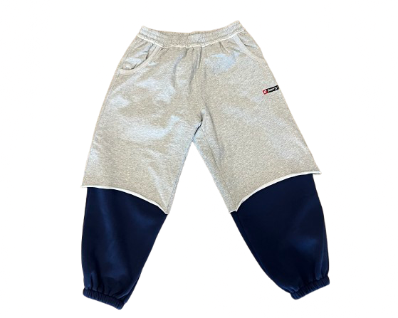 GV Gallery Grey/Navy Sweatpants