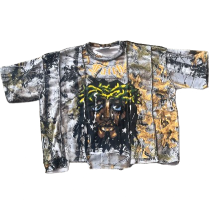 Social Stranger Jesus Tee Camo
