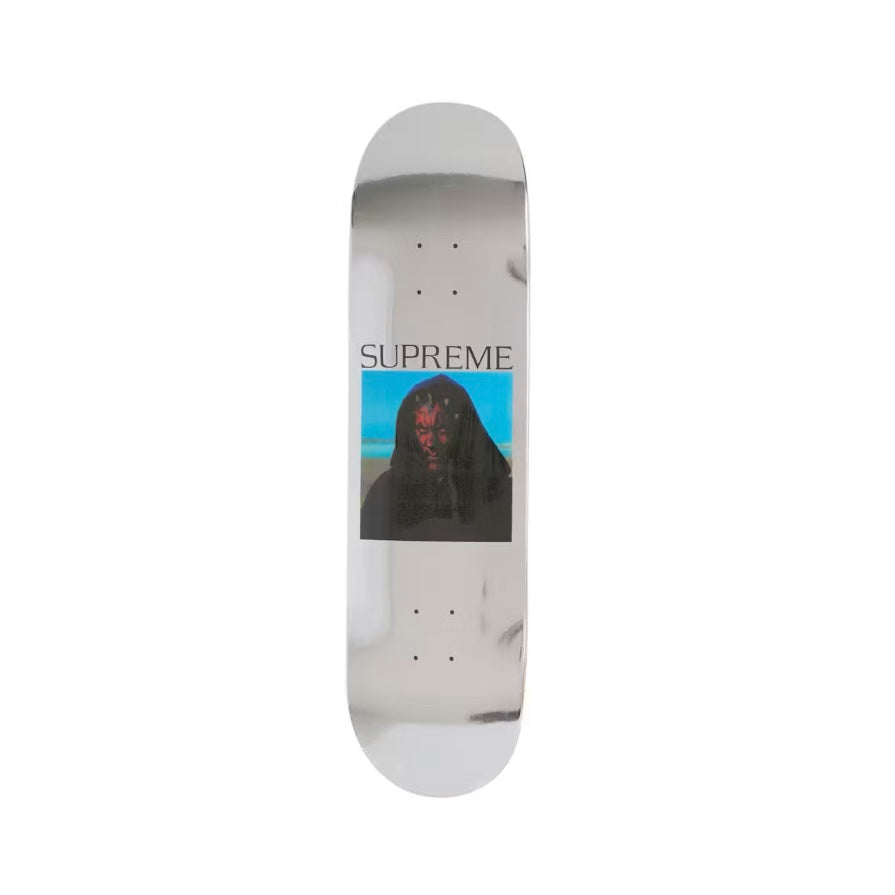 Supreme Sith Skateboard Deck Silver