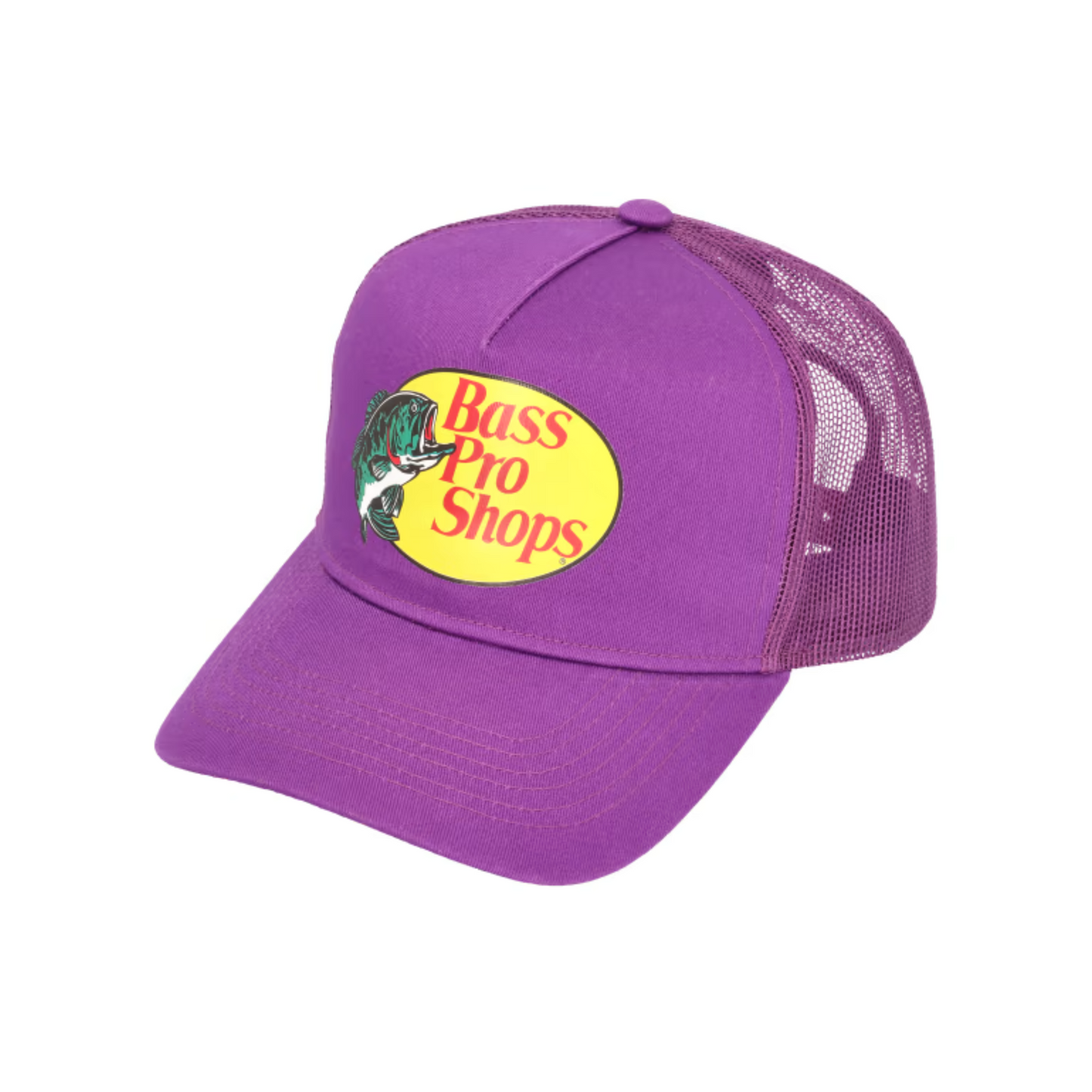 Bass Pro Shop Purple Trucker Hat