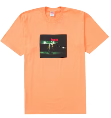 Supreme Hell Tee Peach
