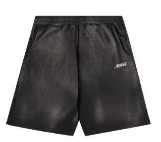 Awake White Logo Shorts