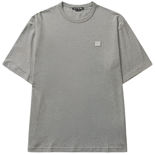 Acne Studios Grey Nash Face Tee Shirt
