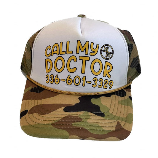 Hypeclinic Doctor Trucker Hat Camo
