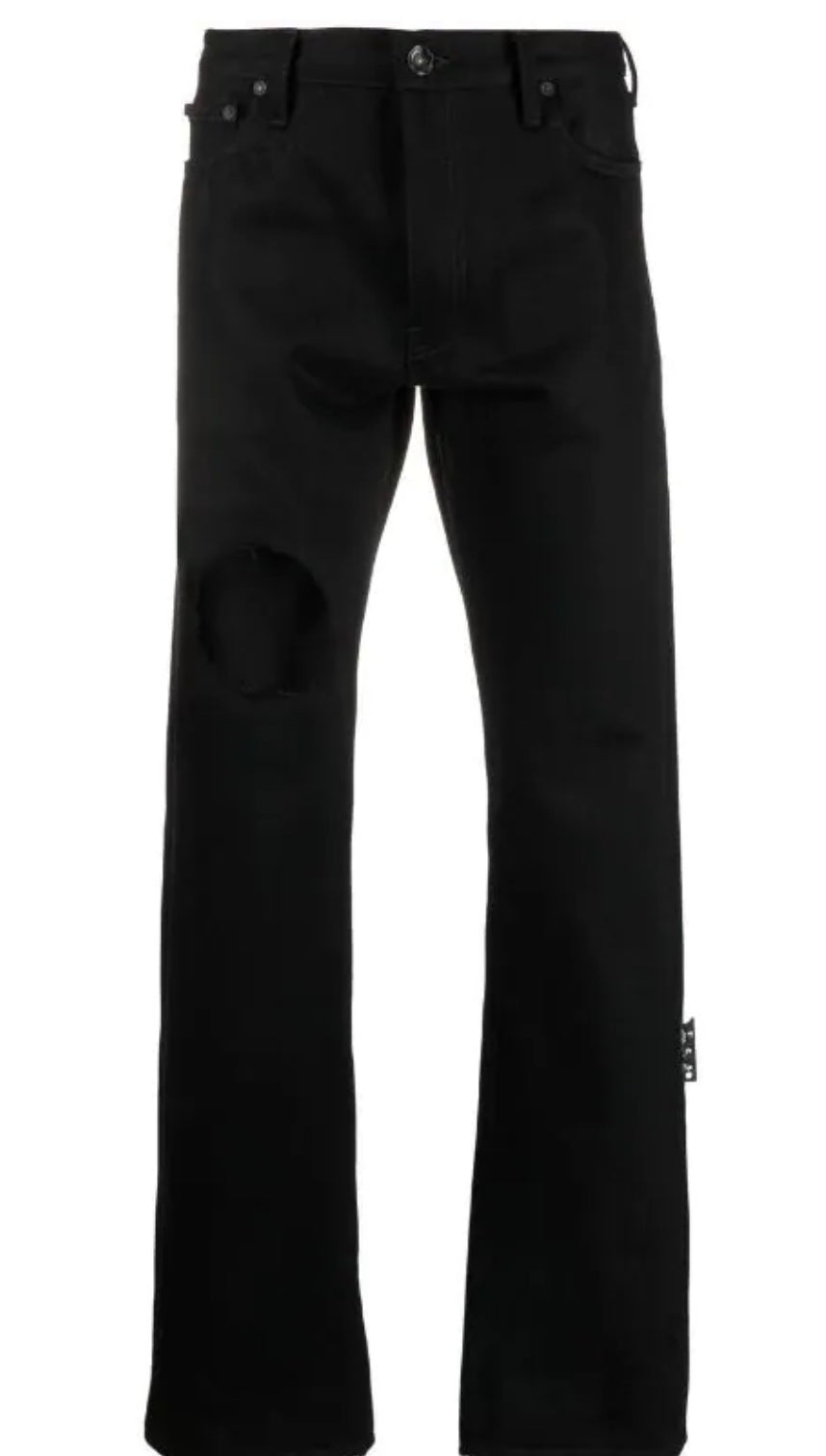 Off-White Meteor Black Slim Jeans