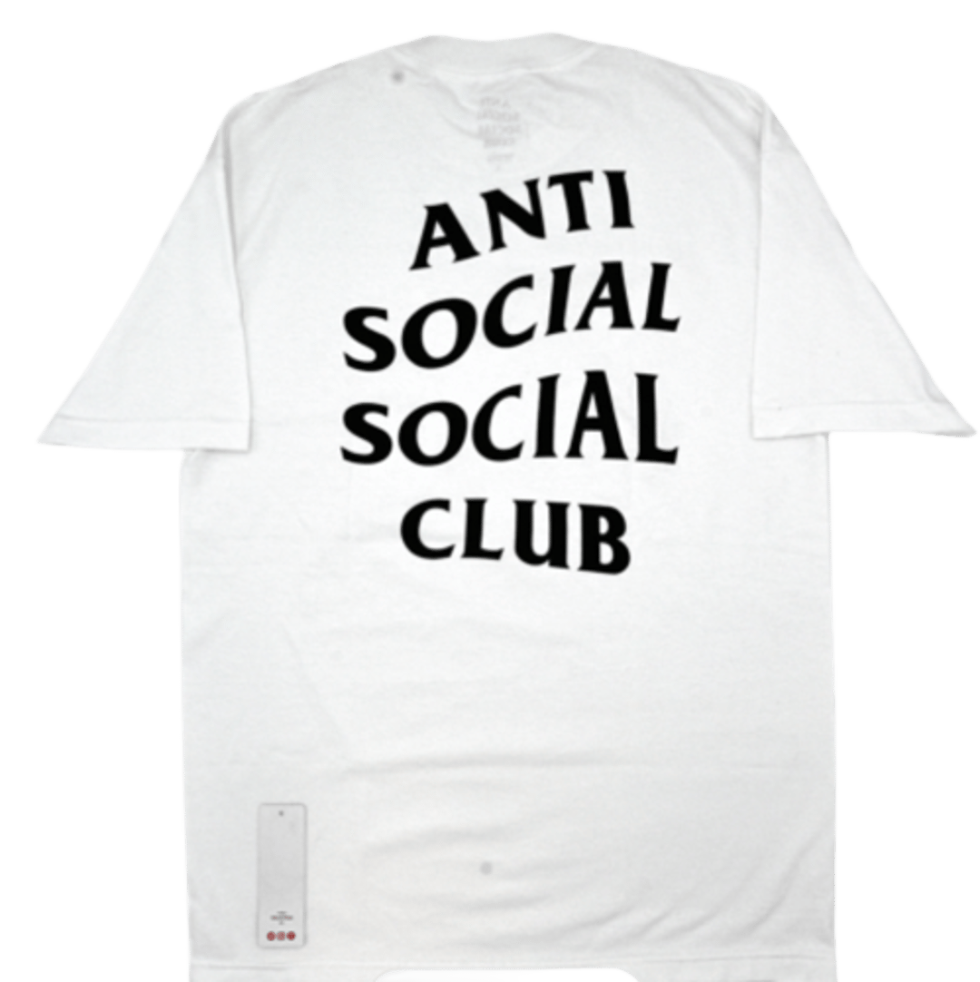 Anti Social Social Club Cig Tee White