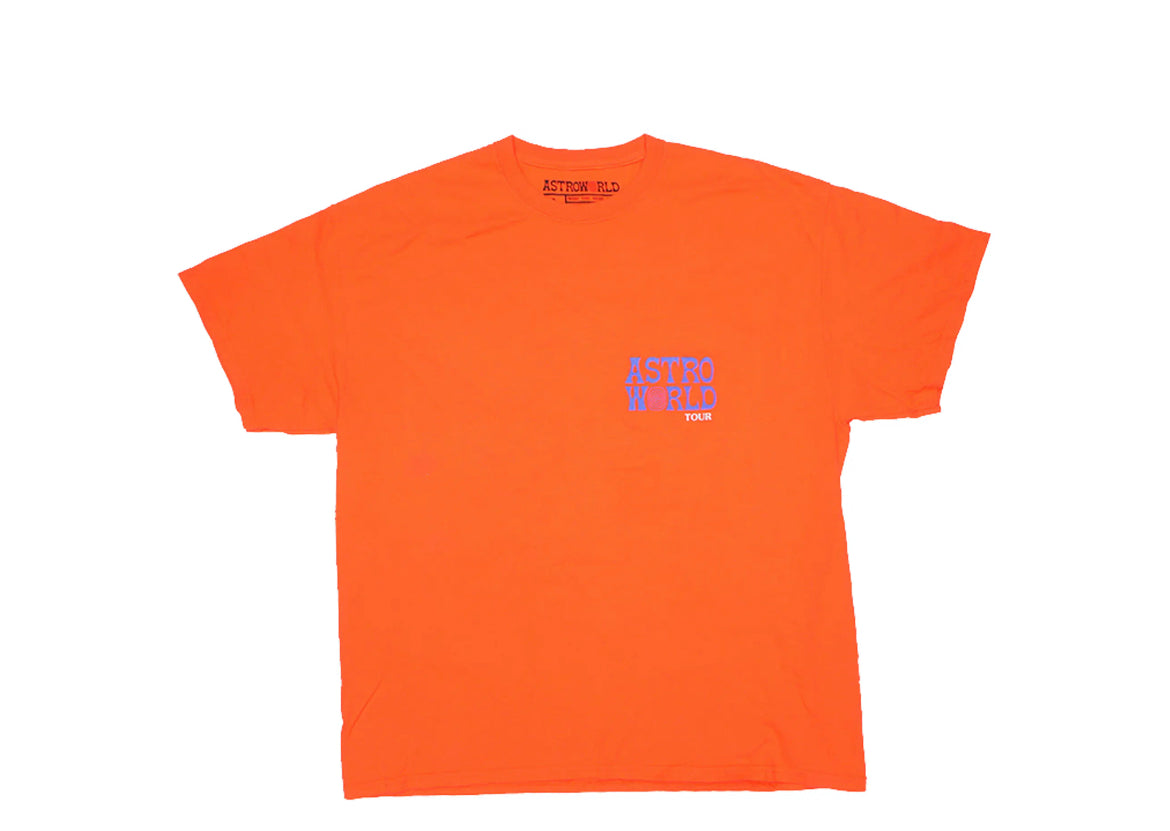 Travis Scott Astroworld NY Exclusive T-shirt Men's Orange