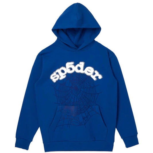 Spider Worldwide Hoodie Blue