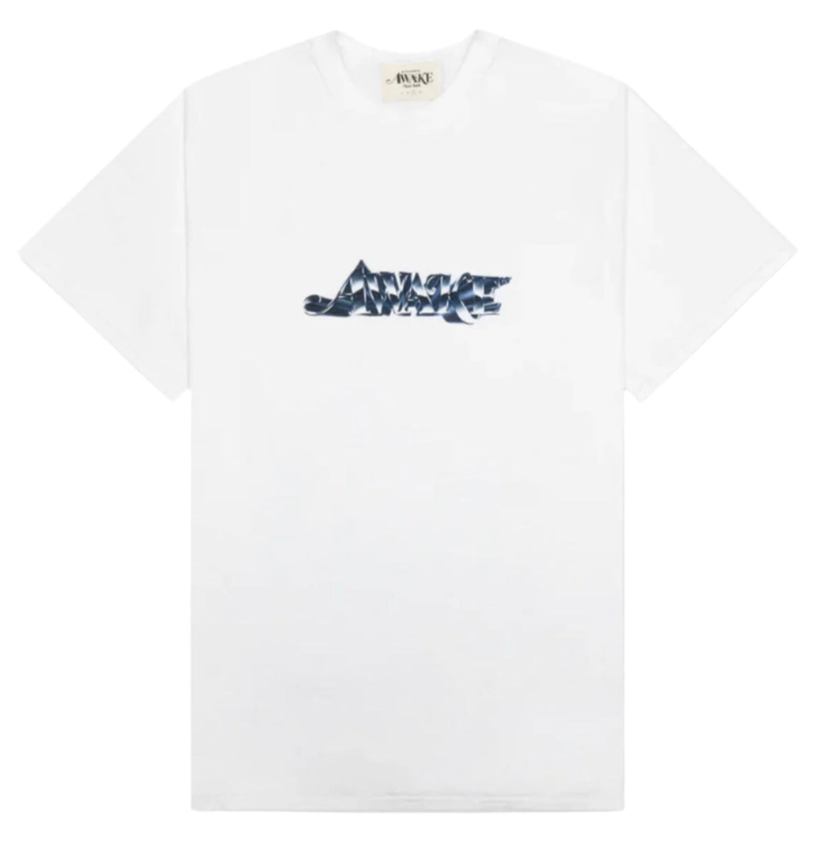 Awake Chrome Logo White Shirt