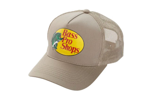Bass Pro Shop Khaki Trucker Hat