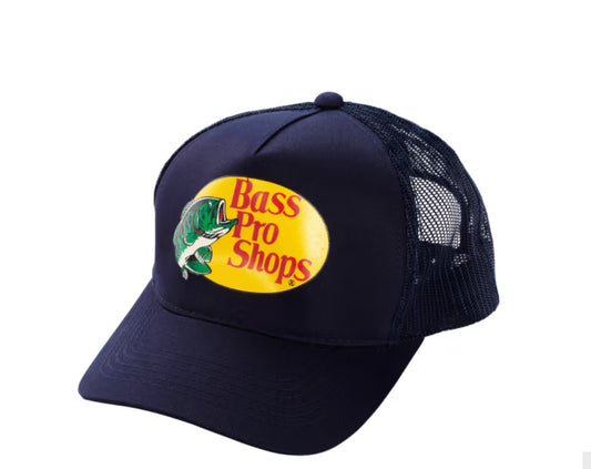 Bass Pro Navy Trucker Hat