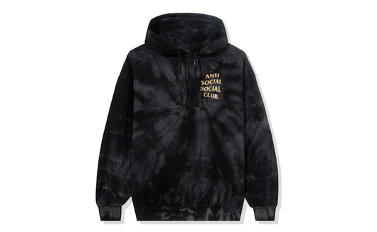 Anti Social Social Club Hoodie Black Tie Dye