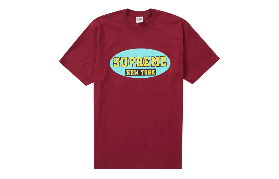 Supreme New York Tee Cardinal