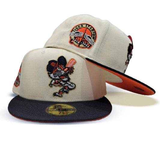 Detroit Tigers Tiger Stadium Fitted Hat