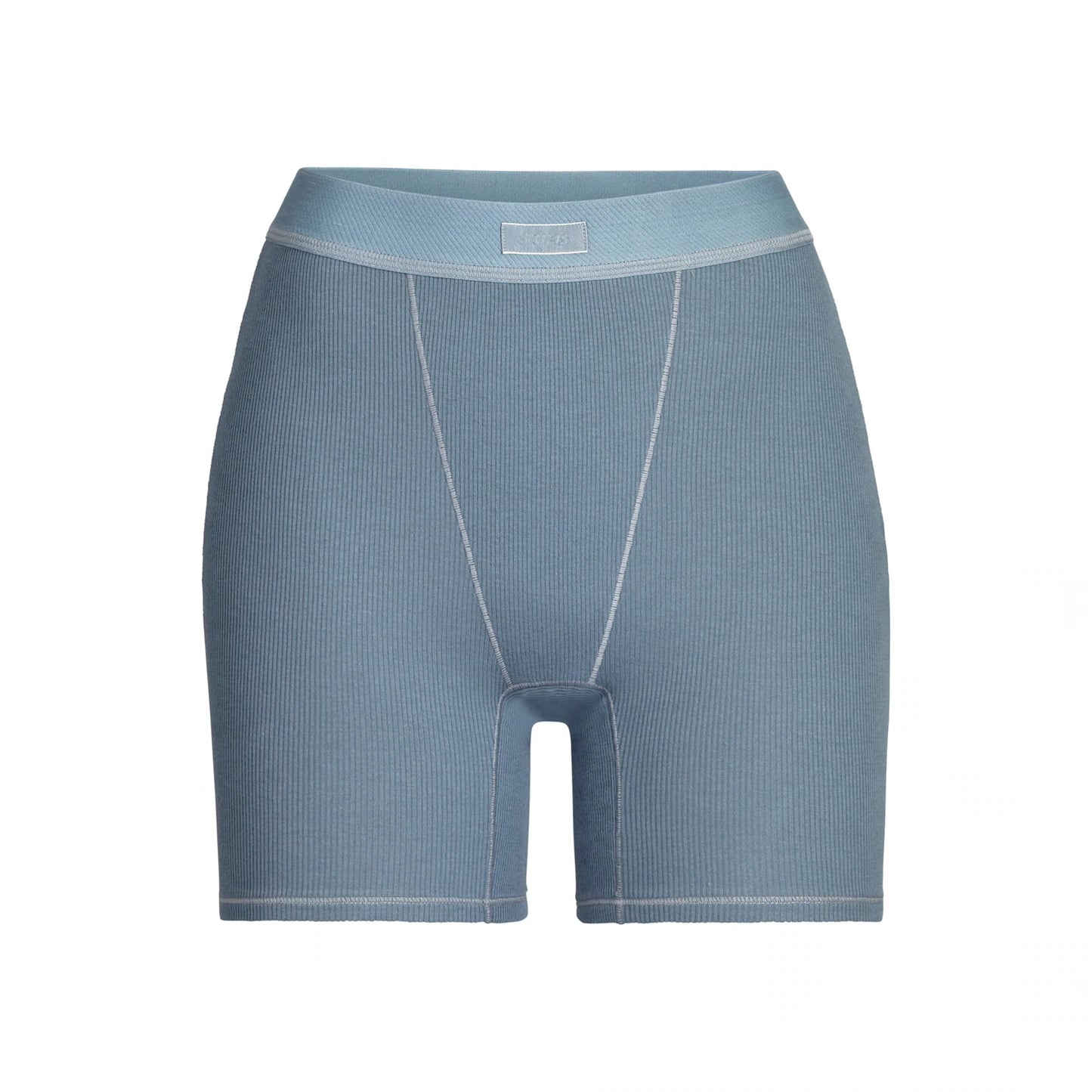 Skims Cotton Rib Boxer Kyanite