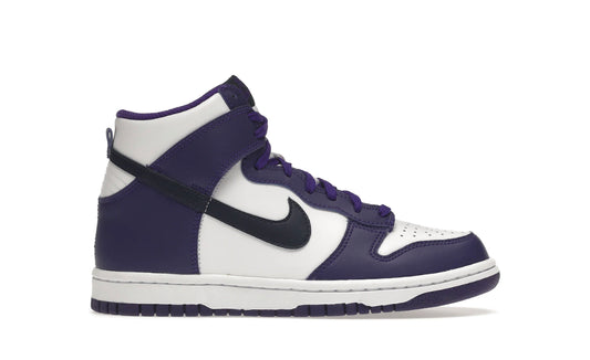 Nike Dunk High Electro Purple Midnght Navy