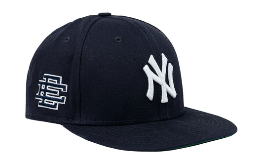 Eric Emanuel EE NE Yankees Navy Fitted Hat