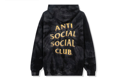 Anti Social Social Club Hoodie Black Tie Dye