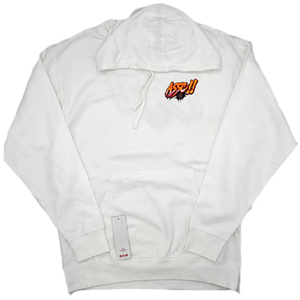 Anti Social Social Club Motor Sport Hoodie White