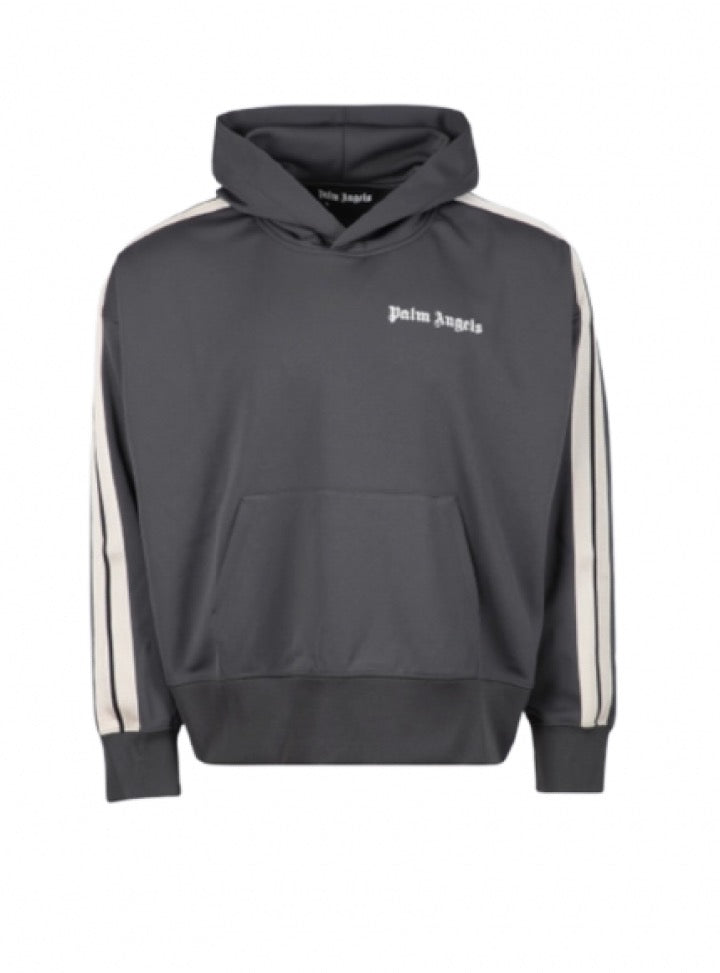 Palm Angels Classic Track Hoodie Dark Gray