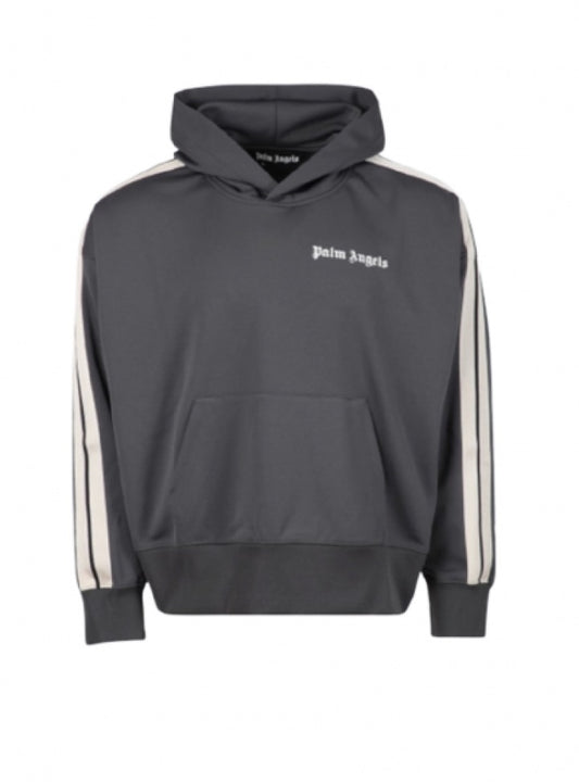 Palm Angels Classic Track Hoodie Dark Gray