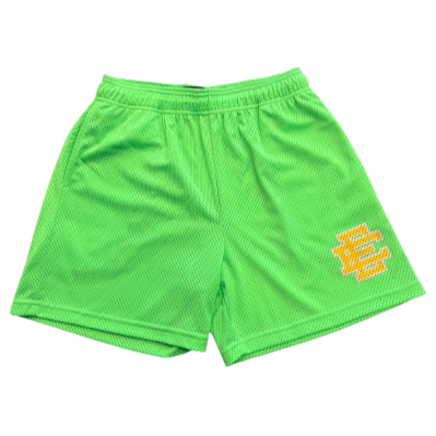 Eric Emanuel Shorts Neon Green/Yellow