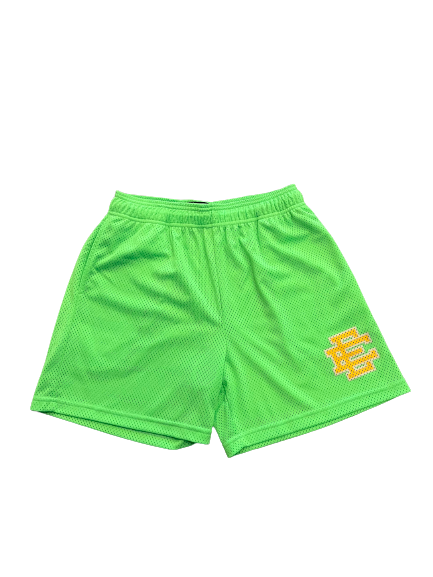 Eric Emanuel Shorts Neon Green/Yellow