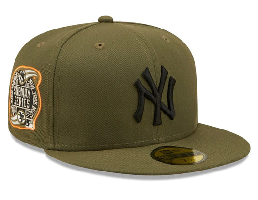 New York Yankees 2000 Subway Series Fitted Hat Green