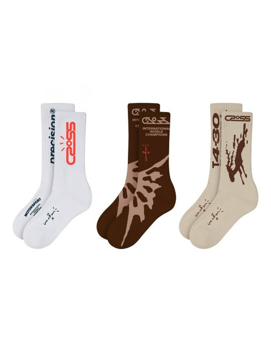 Travis Scott CJ Crossover Socks (3 Pack)