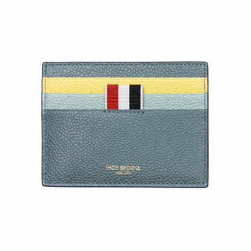 Thom Browne Single Card Holder Medium Blue