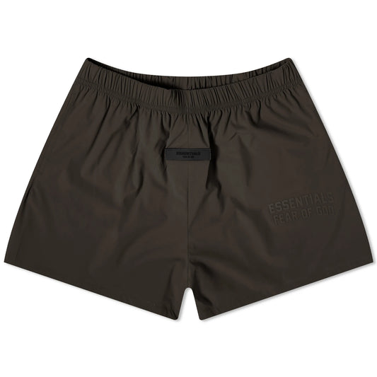 Fear of God Essentials Nylon Running Shorts Off Black