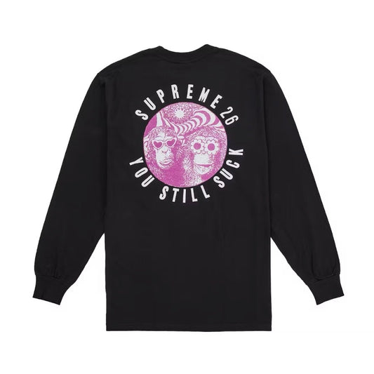 Supreme You Still Suck Longsleeve Tee Black