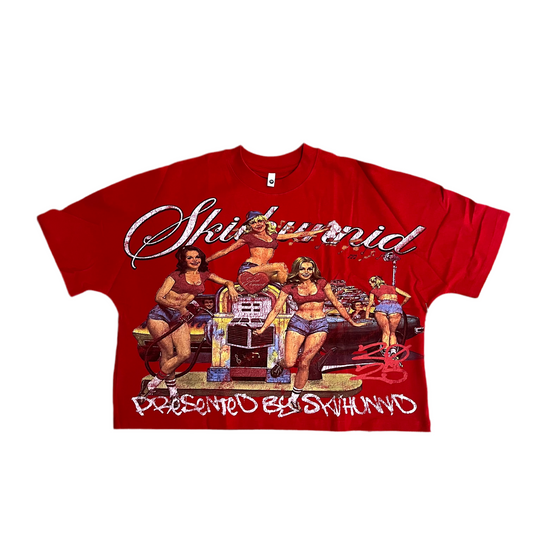 Skiihunnid Summer Tee Red