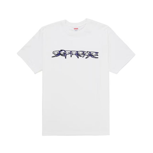 Supreme Shulls Spellout Tee White