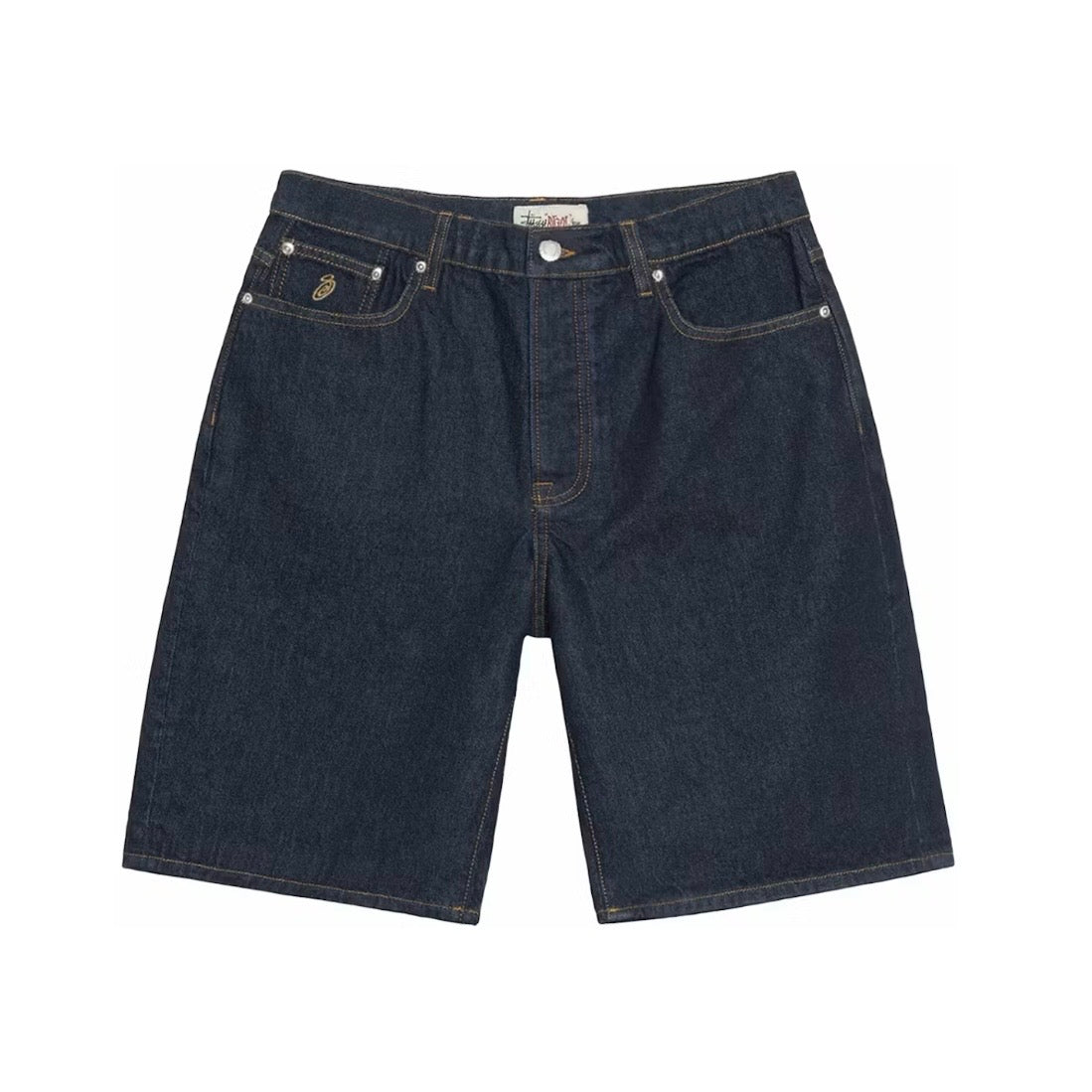 Stussy Big Ol' Denim Jorts Rinsed Indigo