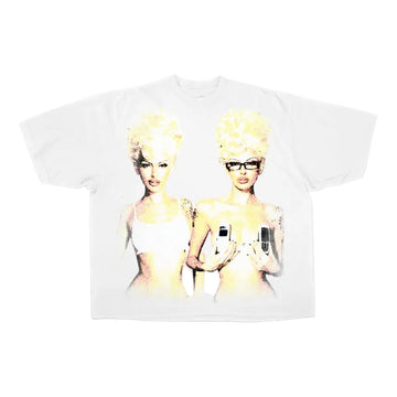 Works Of Madness Blondes Tee White