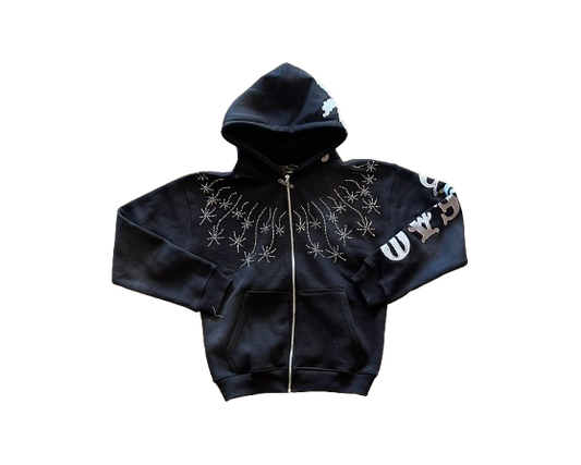 Cream Palm Tree Hoodie