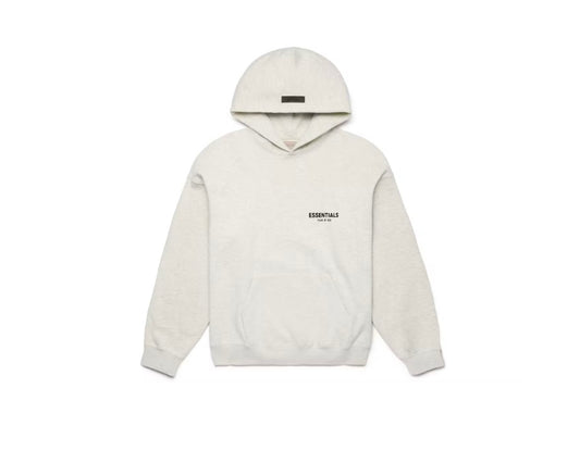 Essentials Light Oatmeal Hoodie