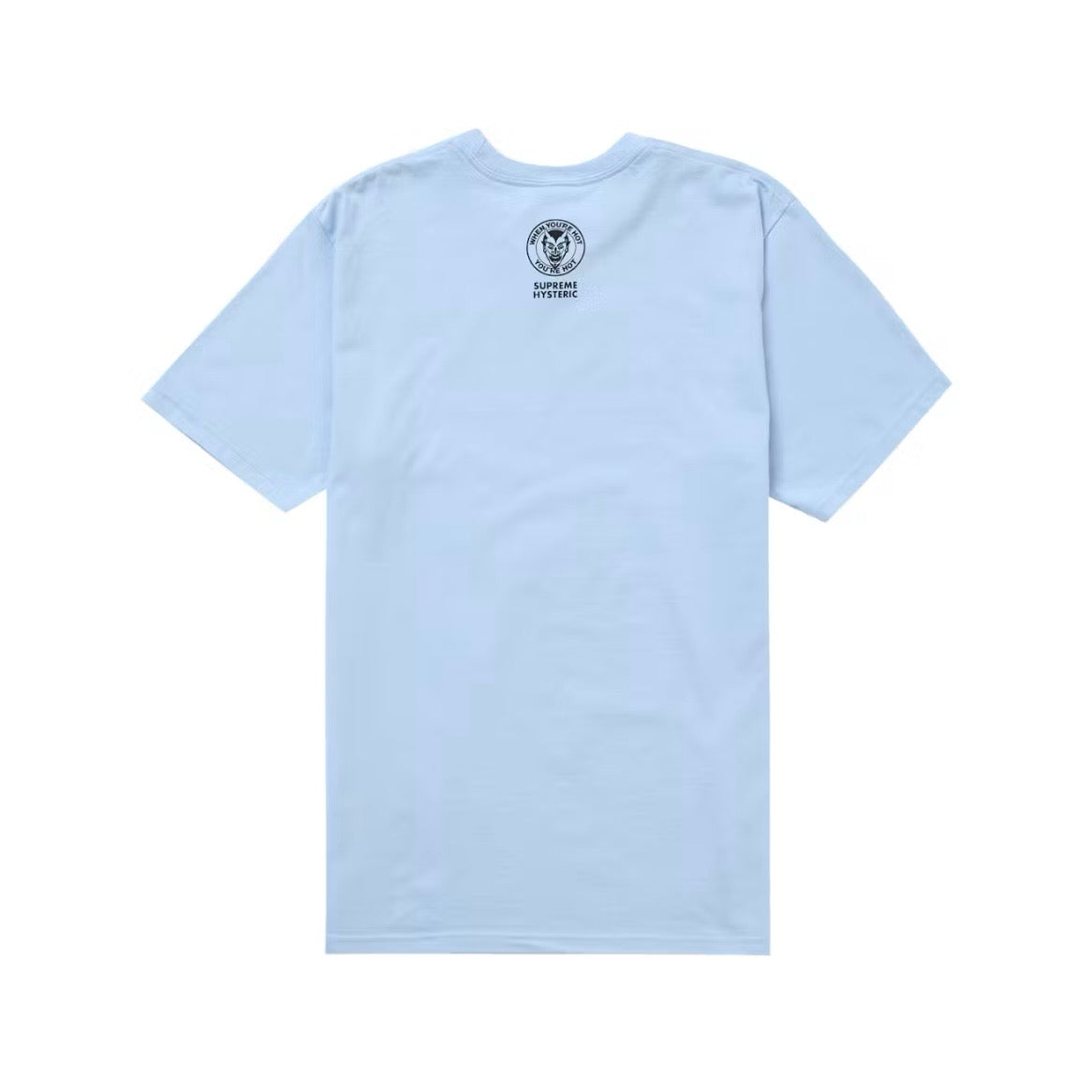 Supreme Hysteric Glamour Fuck Tee Light Blue