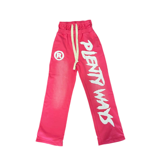 Plenty Ways Sweatpants Pink