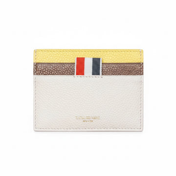 Thom Browne Single Card Holder LT Pink/Brown
