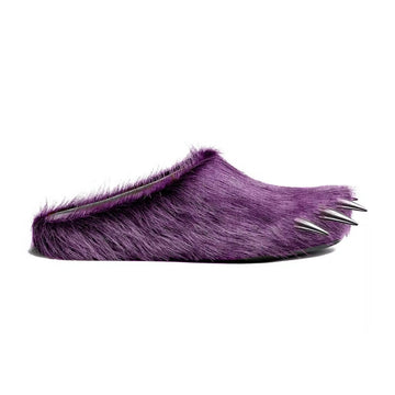 Bravest Purple Bear Claw Mules