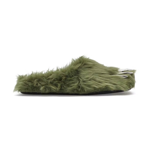 Bravest Green Bear Claw Mules
