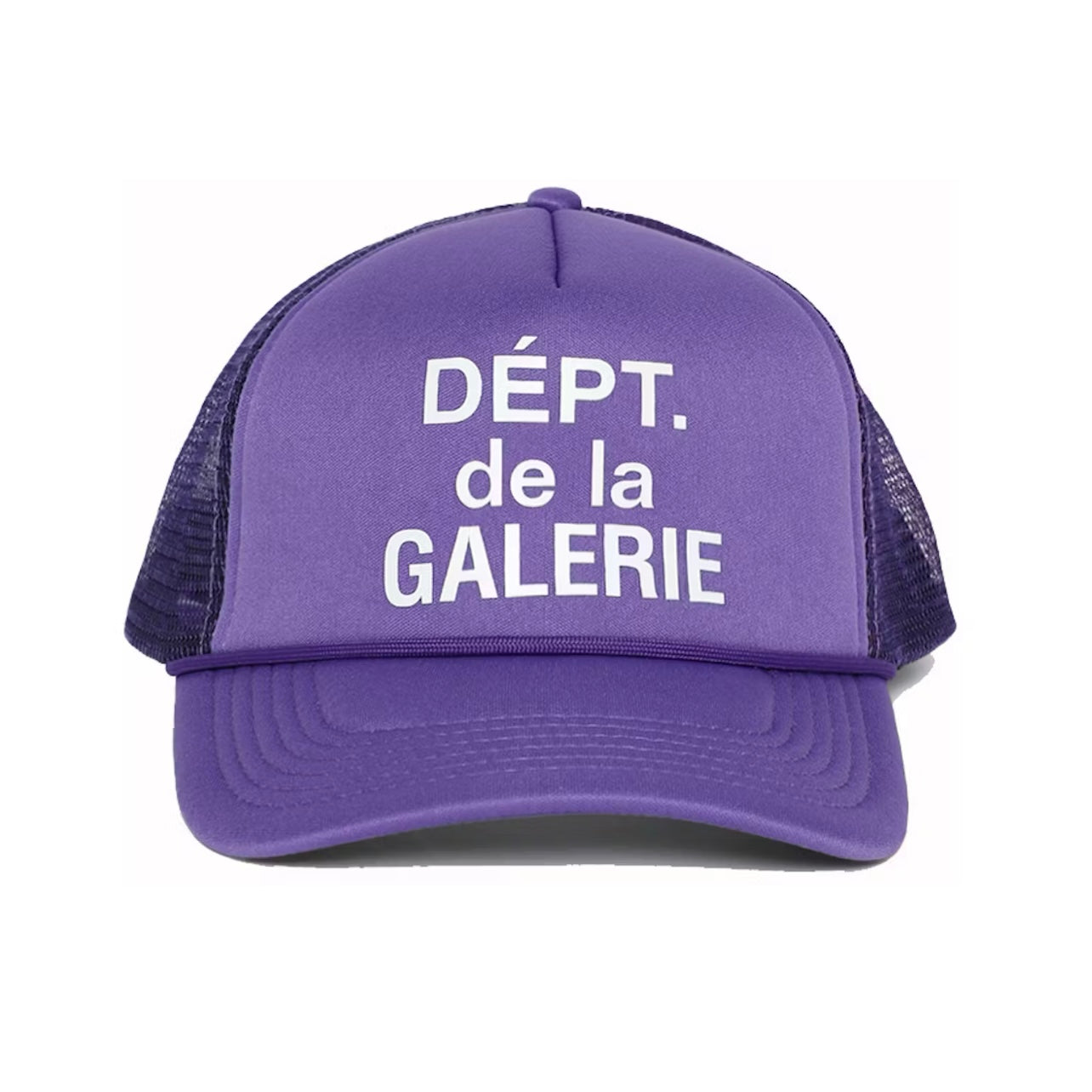 Gallery Dept French Logo Purple Trucker