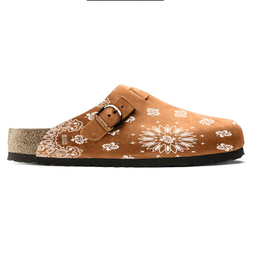 Bravest Paisley Mules Hazel