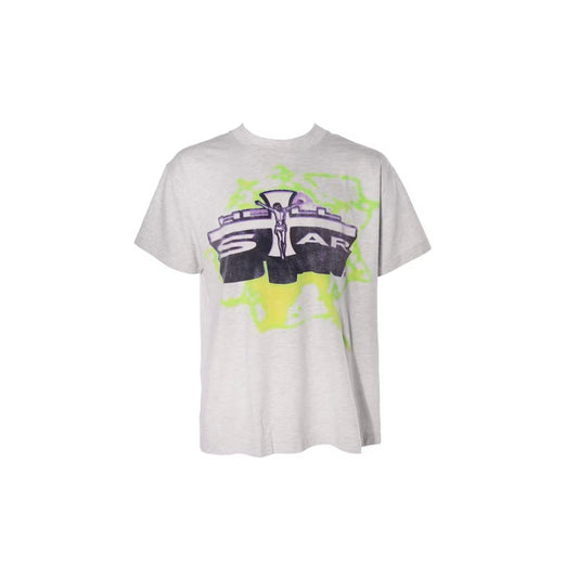 Hellstar Jesus Tee Grey