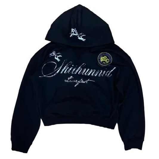 Skiihunnid Live Fast Forever And Ever Hoodie