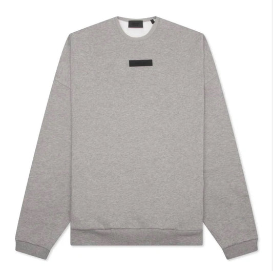 Essentials Dark Heather Crewneck